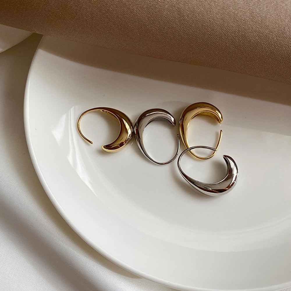 Bông tai kiểu dáng chữ C sang trọng thời trang cho nữ