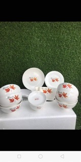 SET BÁT Đĩa  BÁT TRÀNG-11 món