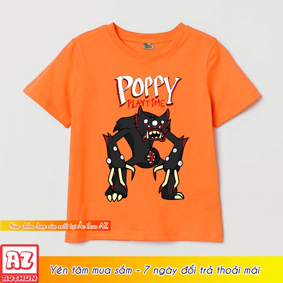 Áo thun trẻ em poppy playtime killy willy huggy wuggy M3078