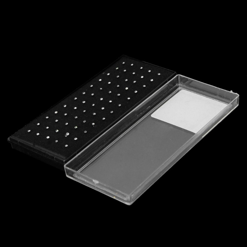 Set 60 khuyên mũi bằng thép không gỉ đính đá cá tính