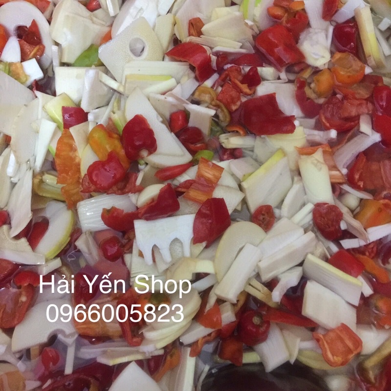 MĂNG ỚT SIÊU NGON HỘP 1kg