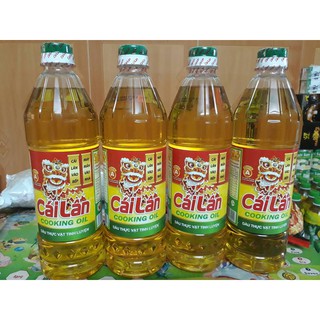 Combo 4 chai dầu ăn Cái Lân 1 lít