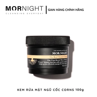 [CHÍNH HÃNG] Sữa rửa mặt hữu cơ ngũ cốc -100g (CORN) MORNIGHT☘️