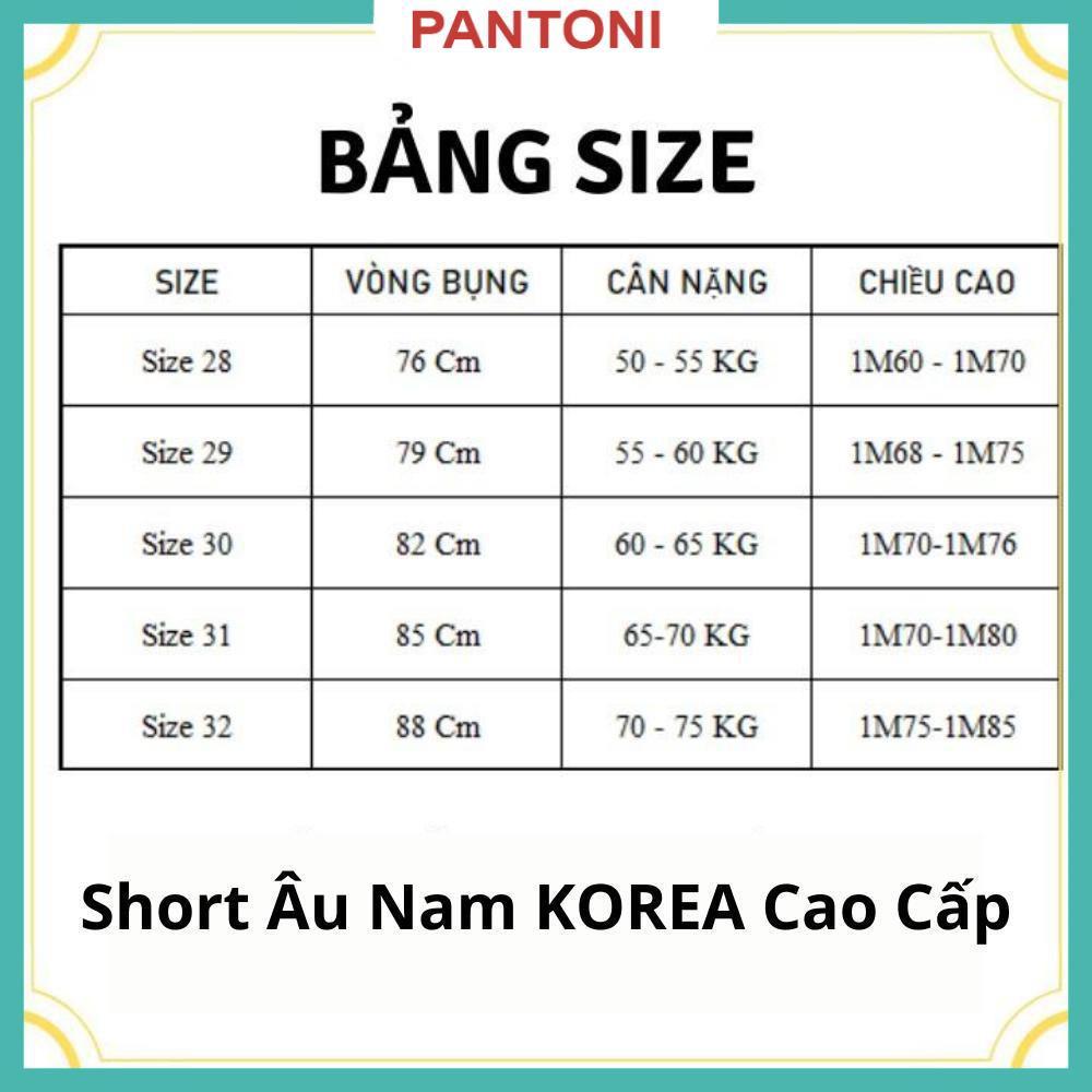Quần sooc nam hàn quốc, vải âu chính phẩm (HOTTREND 2020) quần ngắn, dáng âu sang trọng | BigBuy360 - bigbuy360.vn