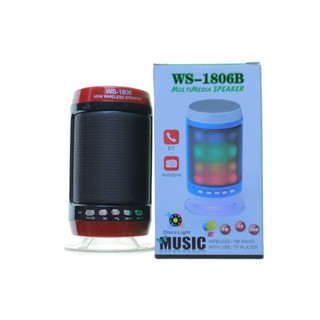 Loa Bluetooth Đa Năng WS-1806 Có Led