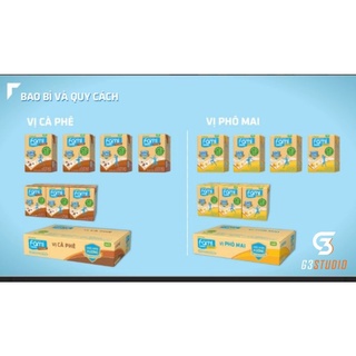 Thùng 36 hộp và 40 bịch sữa đậu nành Fami nguyên chất và Fami canxi có đường ít đường Fami kid,Fami canxi Cà phê phô mai