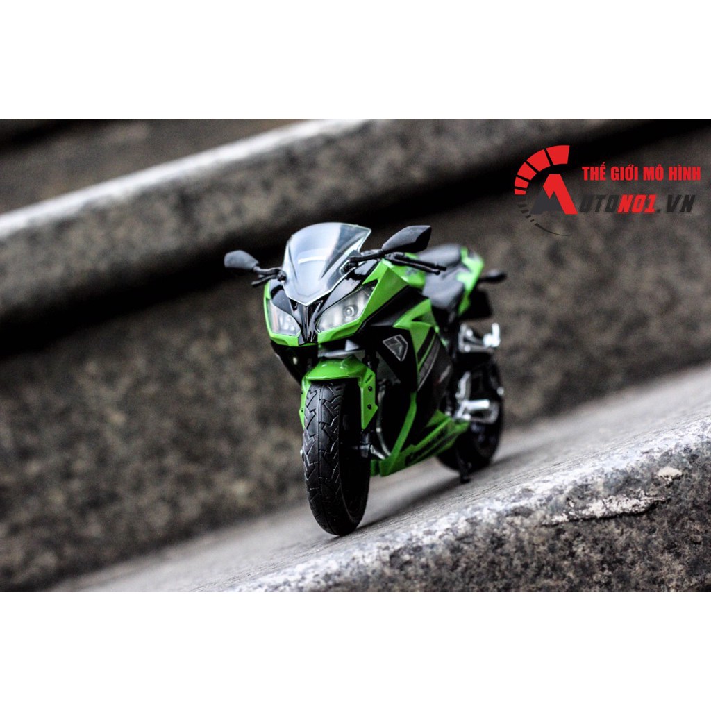 MÔ HÌNH KAWASAKI NINJA 300 GREEN 1:12 AUTOMAXX  5796