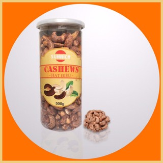 [SUNRICH] 500G HẠT ĐIỀU RANG MUỐI VỎ LỤA ĐÓNG HỘP, THƠM NGON, BỔ SUNG DINH DƯỠNG, QUÀ TẶNG TỪ THIÊN NHIÊN