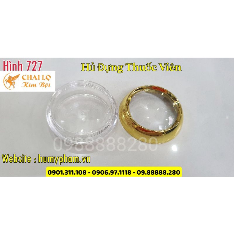 COMBO 50 HỦ ĐỰNG THUỐC VIÊN