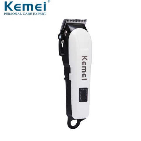 Tông Đơ Cắt Tóc Kemei KM-809A Màn Hình LCD Không Dây Chuyên Nghiệp