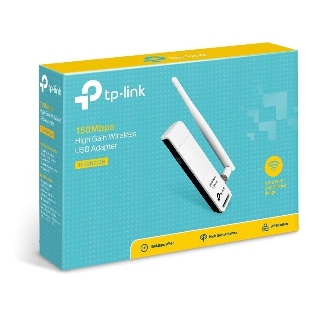 ( HÀNG CHÍNH HÃNG ) USB thu sóng wifi TP-Link -WN 722N