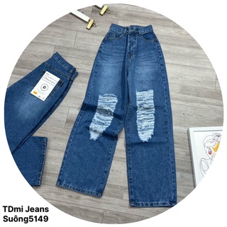 quần jeans rách kiểu
