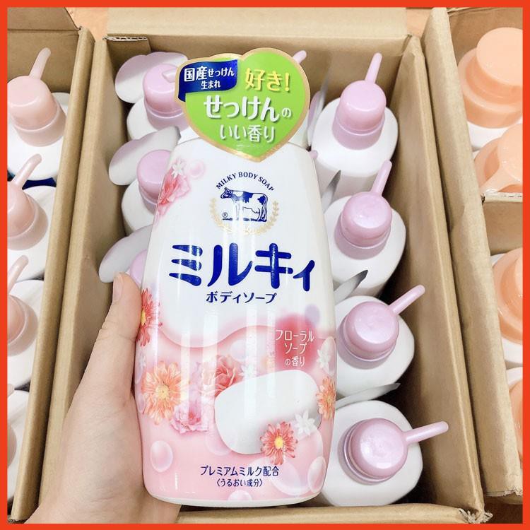 Sữa Tắm Milky Body Soap Cow 550ml Nhật Bản