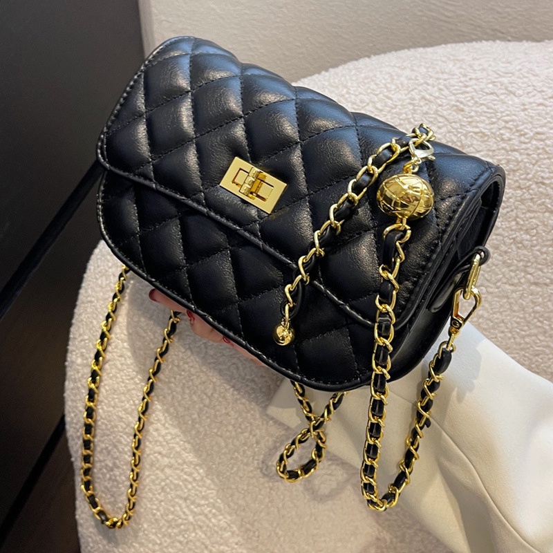 Túi vuông IELGY nhỏ hình thoi đơn giản linh hoạt dành cho nữ