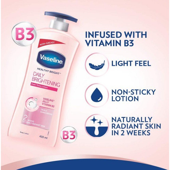 Sữa Dưỡng Thể Sáng Da Vaseline Healthy Bright Daily Brightening Body Lotion 725ml