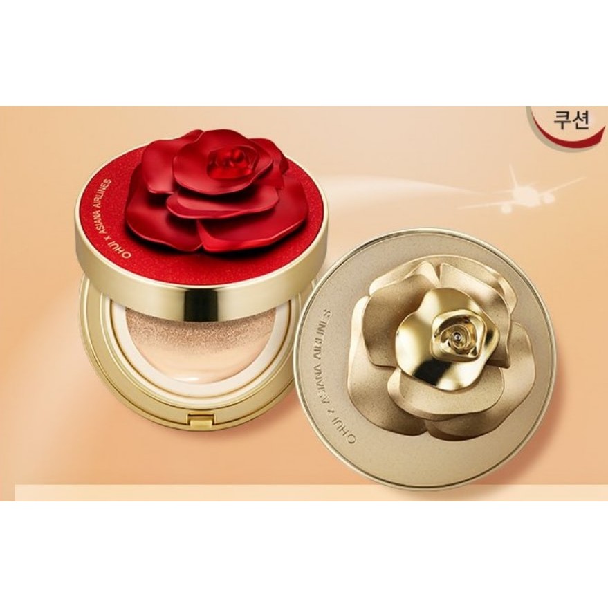 Ohui Ultimate Cover Cushion Moisture Dưỡng Trắng.Trang Điểm Tạo Lớp Nền Mỏng Nhẹ Như Sương 【Mai Phương Ohui】