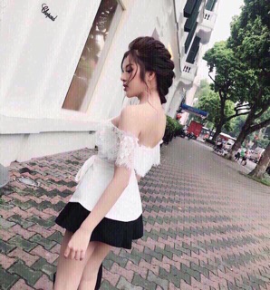 Sét váy trễ vai xinh