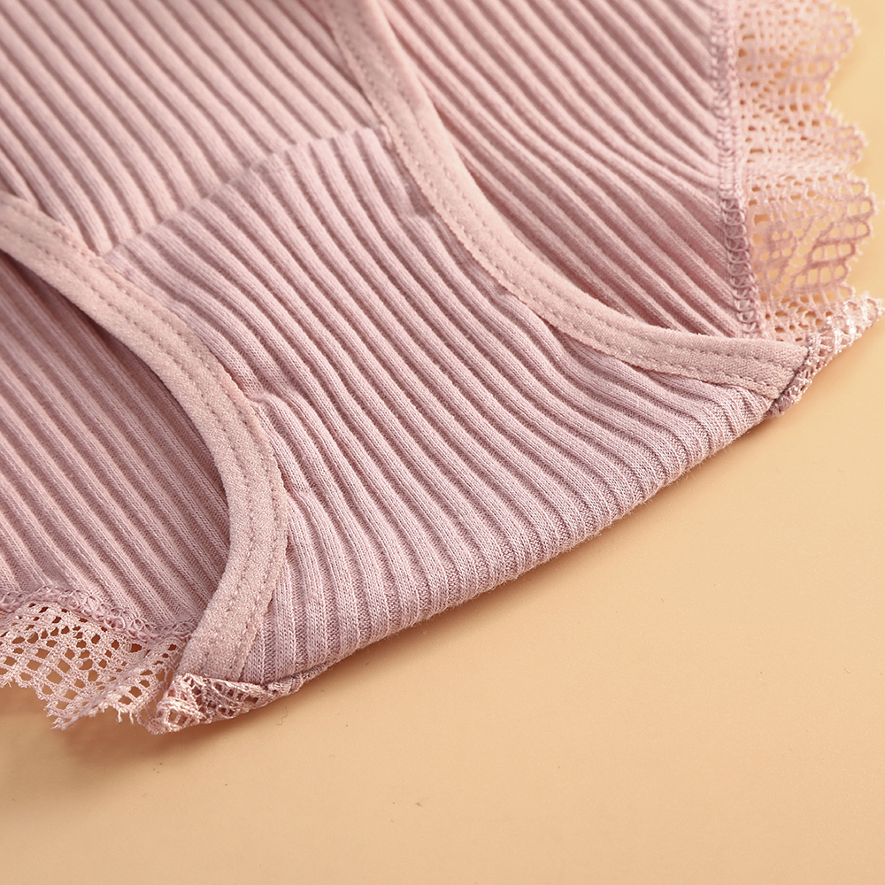 Quần Lót Aijolen Cotton Phối Ren Quyến Rũ Dành Cho Nữ