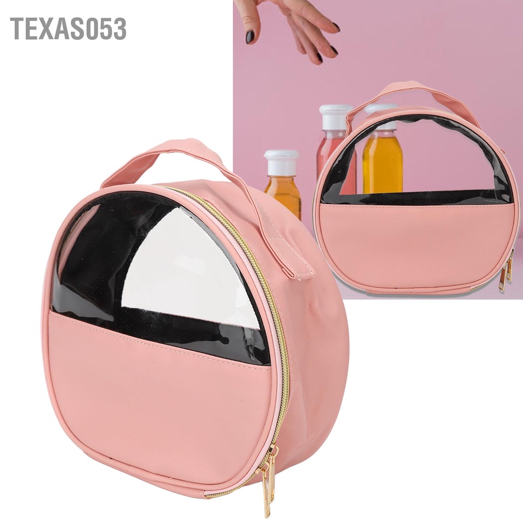 Túi Đựng Mỹ Phẩm Bằng Da PU Sức Chứa Lớn Tiện Dụng