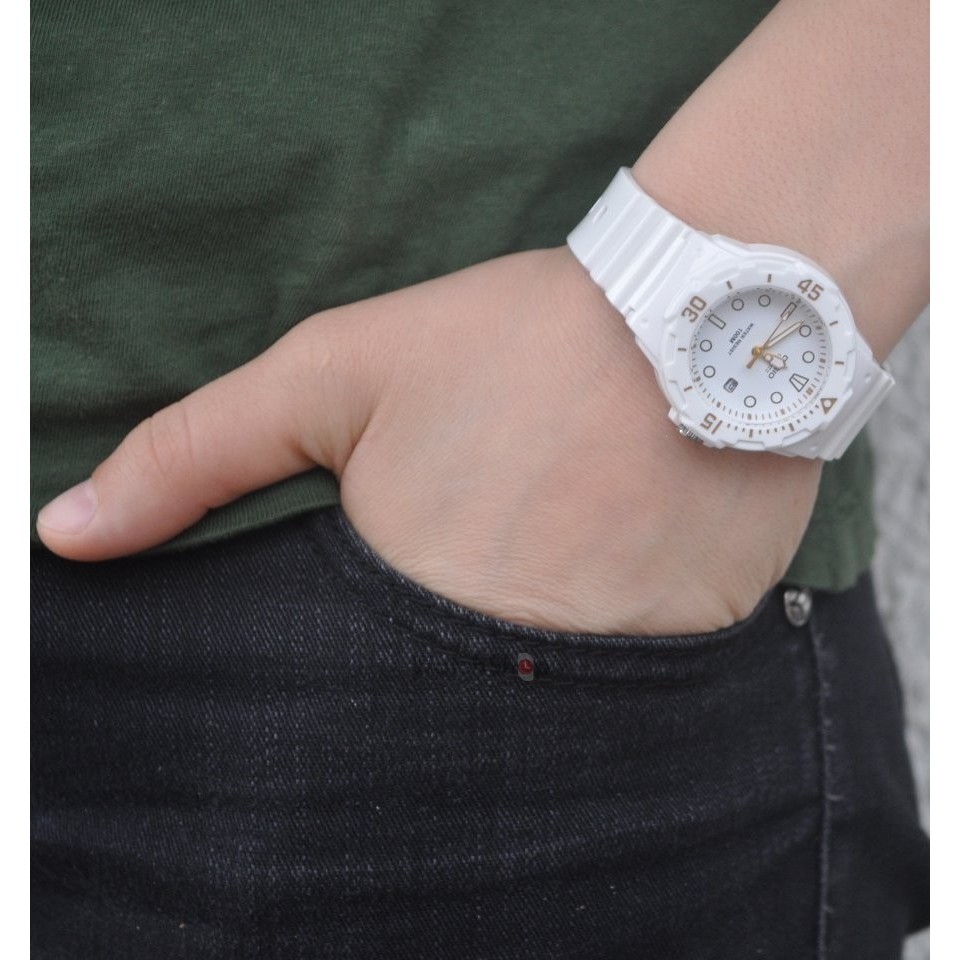 Đồng hồ nữ dây nhựa Casio LRW-200H  bill Hàn