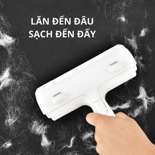 Cây lăn lông tĩnh điện - làm sạch bụi lông trên quần áo ga mền