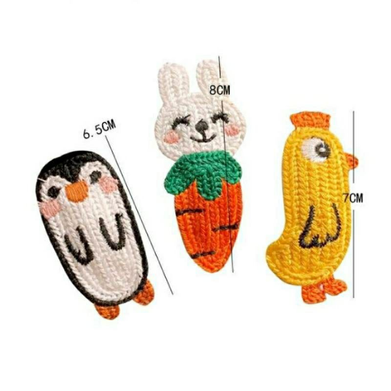 Kẹp Tóc Hình Con Vật DIY