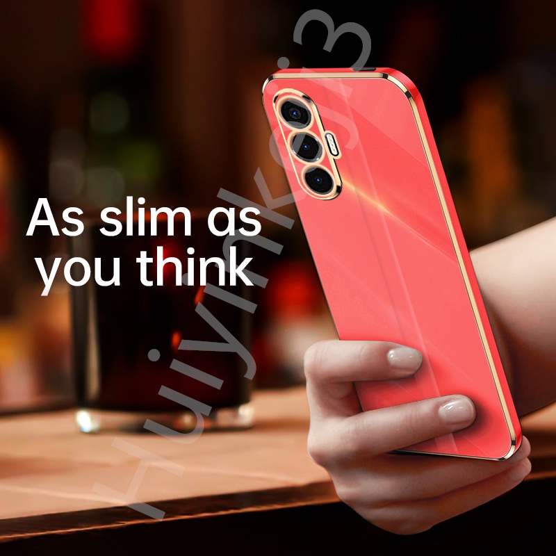 Ốp Lưng Mạ ĐiệN Cho Tecno Pova 3 Lf7N