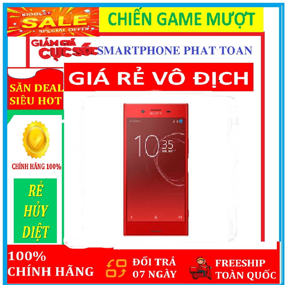 '' Bão Sale " điện thoại Sony XZ Premium - Sony Xperia XZ Premium ram 4G bộ nhớ 64G . MỚI