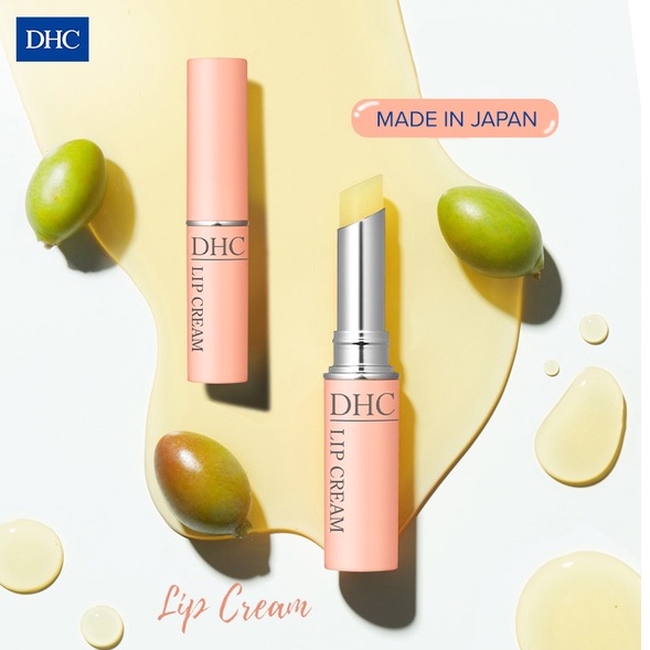 Son Dưỡng Môi Không Màu DHC Lip Cream 1.5g - Môi hồng quyến rũ