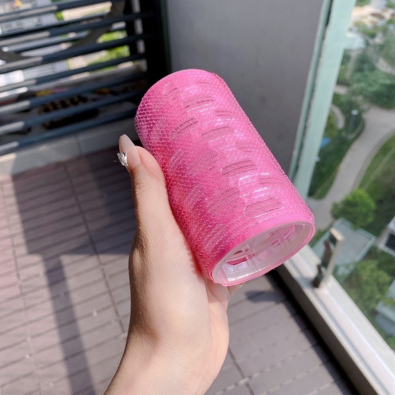 Lô cuốn tóc tự dính lõi nhôm dài 10cm phong cách hàn quốc