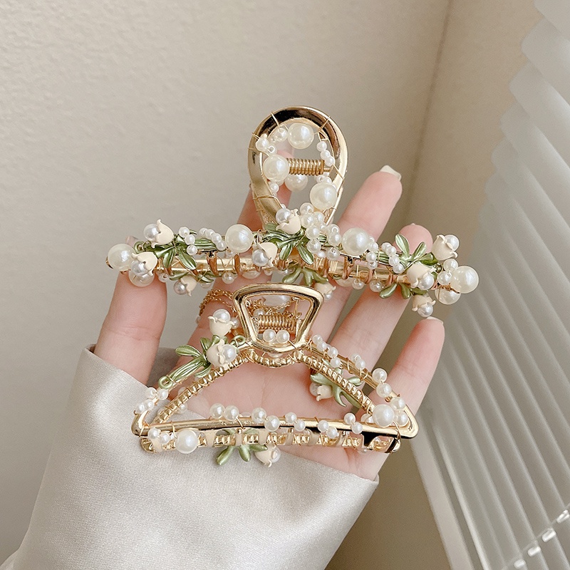 Kẹp Tóc Phối Tua Rua Phong Cách Hàn Quốc