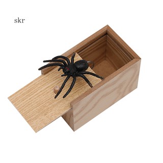 Hộp Nhện Giả Trang Trí Halloween