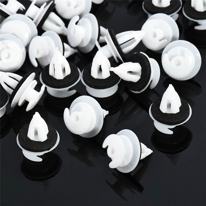 Bộ 50 đinh tán nhựa cho cửa xe hơi BMW E34 E36 E38 E39 E46 X5 M3 M5 Z3