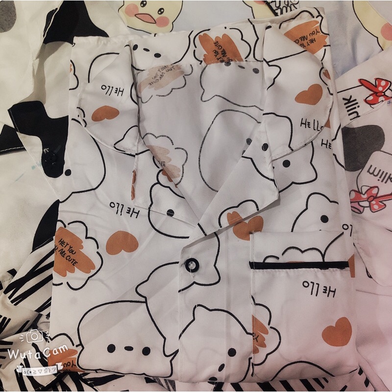 [RẺ VÔ ĐỊCH ]Bộ Đồ Pijama (Quần Đùi, Áo Cộc)