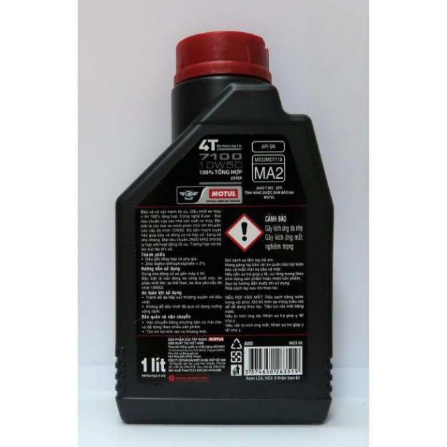 Nhớt motul 7100 / 10W50