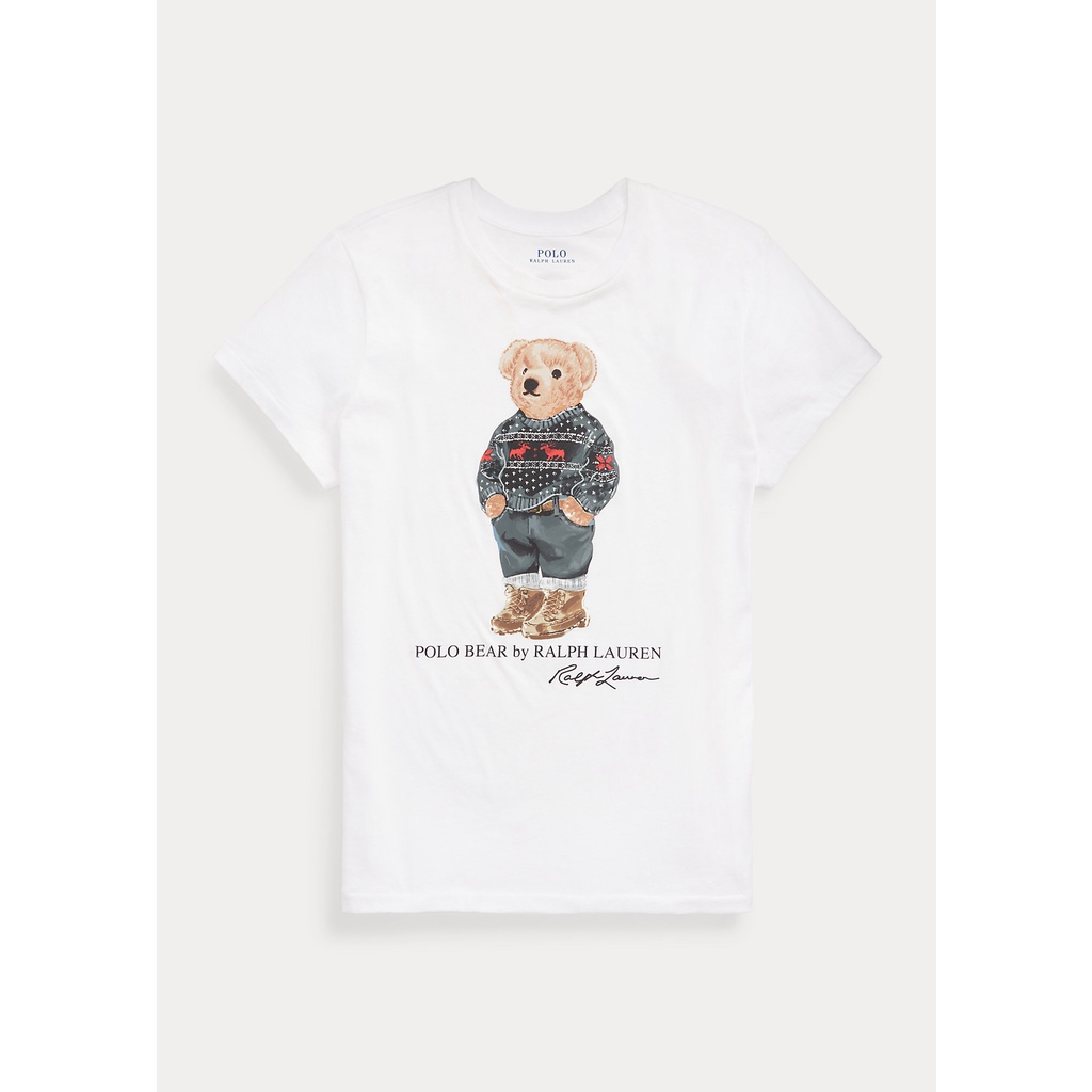 Áo Thun Nam Nữ Tay Ngắn Ralph Lauren Polo Bear