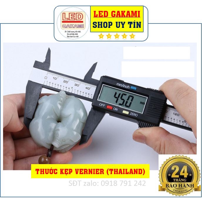 Thước Kẹp Caliper Vernier Thái Lan cao cấp chính xác, Phạm vi đo 150mm, Chính hãng Vernier Thái Lan