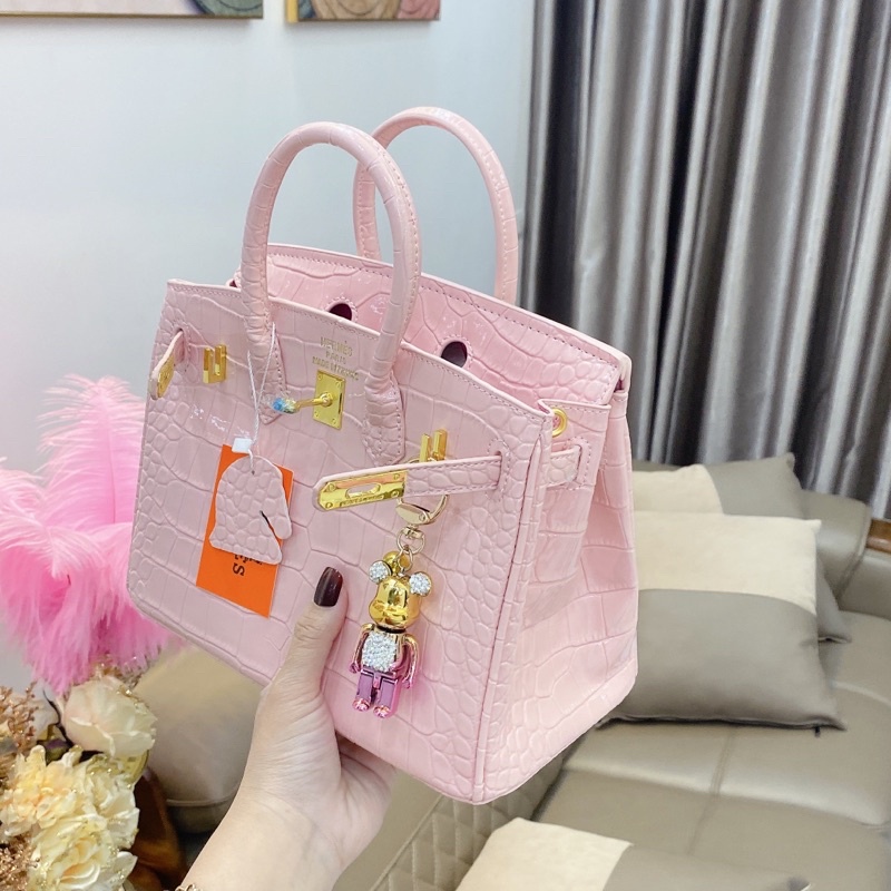 Túi H vân da rắn sz 25cm