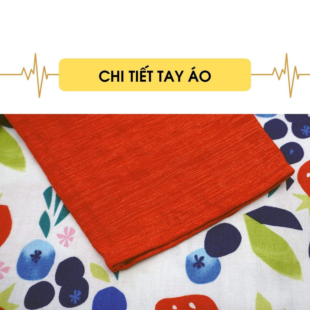 Set váy áo dài cách tân AZUNA KIDS cho người lớn, mẹ bé - vải cotton thô hàn quốc