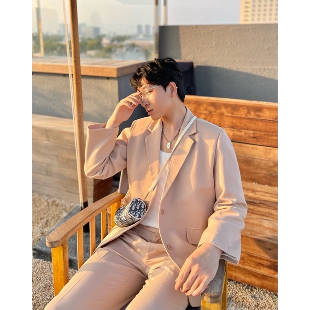 ÁO VEST EDWARD và QUẦN BEIGE by K honista