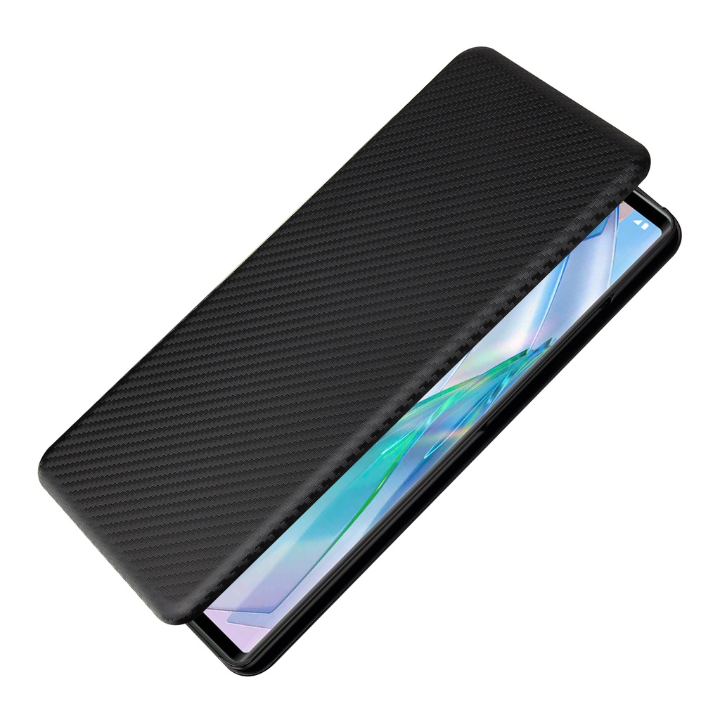 Bao Da Kiểu Ví Gập Có Giá Đỡ Sang Trọng Cho Lg Wing 5g