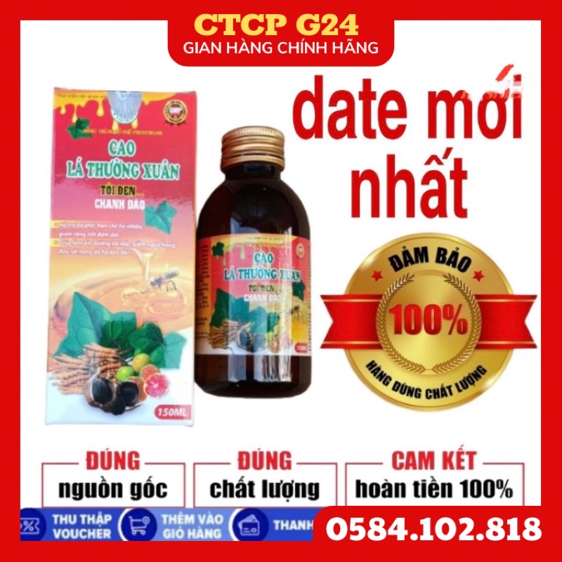 (Combo 10)Cao ho, cao lá thường xuân tỏi đen chanh đào cho sỉ