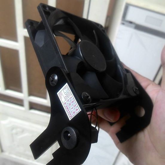 Quạt chế đơn, đôi, ba tản nhiệt cho hồ thủy sinh, CHÂN MICA NÂNG CẤP 3 LY CỨNG CÁP