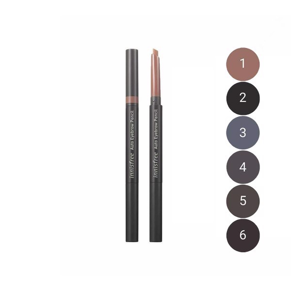 Chì Kẻ Chân Mày Innisfree Auto Eyebrow Pencil, Chì Kẻ Chân Mày Đầu Mảnh Tự Nhiên Xuất Xứ Hàn Quốc