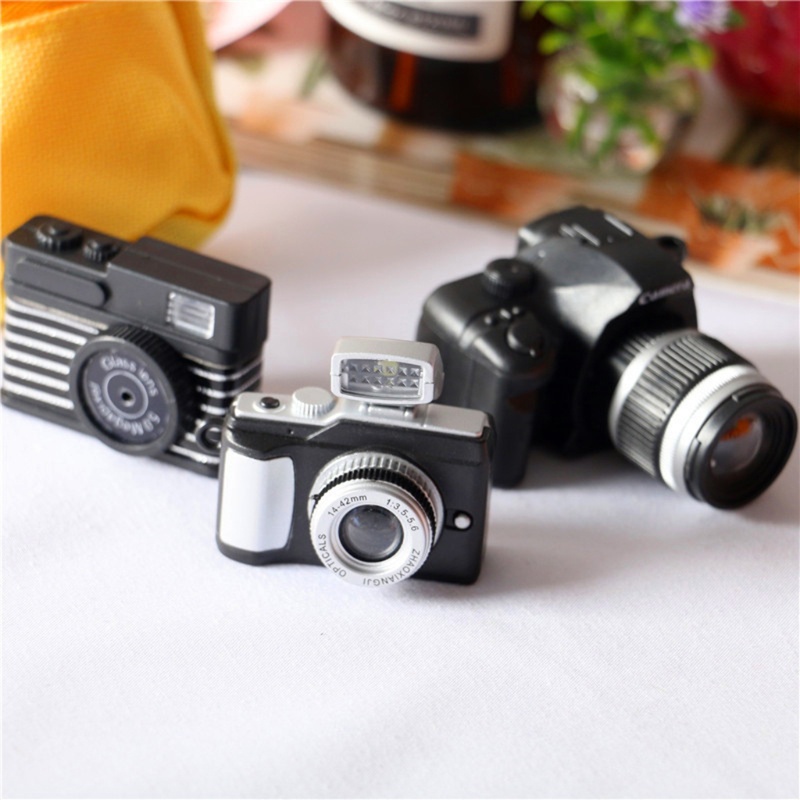 Máy Ảnh Mini Tỉ Lệ 1: 12 Dùng Trang Trí Nhà Búp Bê