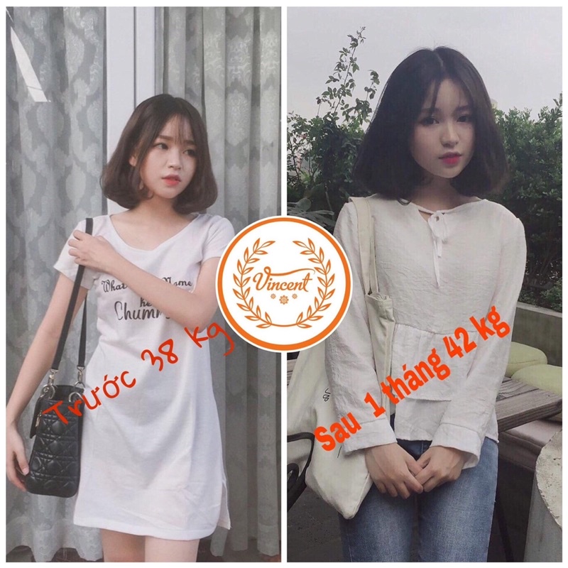 Tăng cân VINCENT liệu trình 15 ngày tăng cân an toàn, hiệu quả không tác dụng phụ 30gr