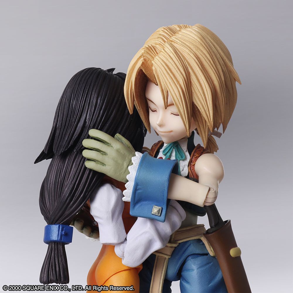 Mô hình Nhật Bản - FINAL FANTASY IX BRING ARTS Zidane Tribal & Garnet Til Alexandros XVII