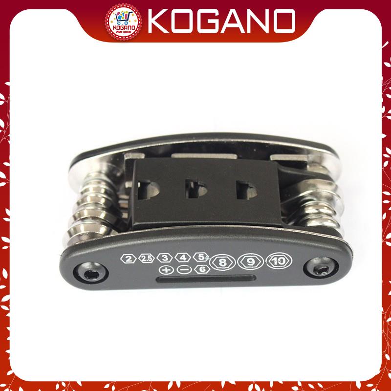 Dụng cụ đa năng KOGANO dụng cụ sửa chữa đồ dùng, xe đạp đa năng 16 món tiện dụng HG-001210