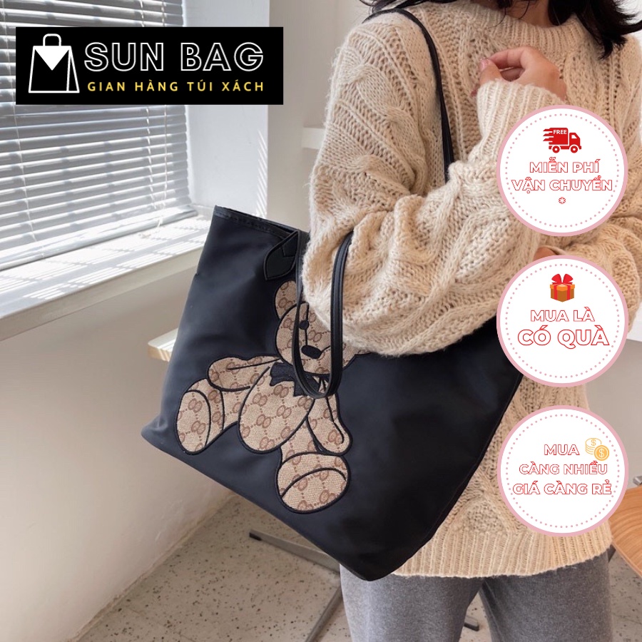 Túi Tote 2 mặt, túi công sở đeo chéo, đi chơi, đi học, da cao cấp size 30cm SB150