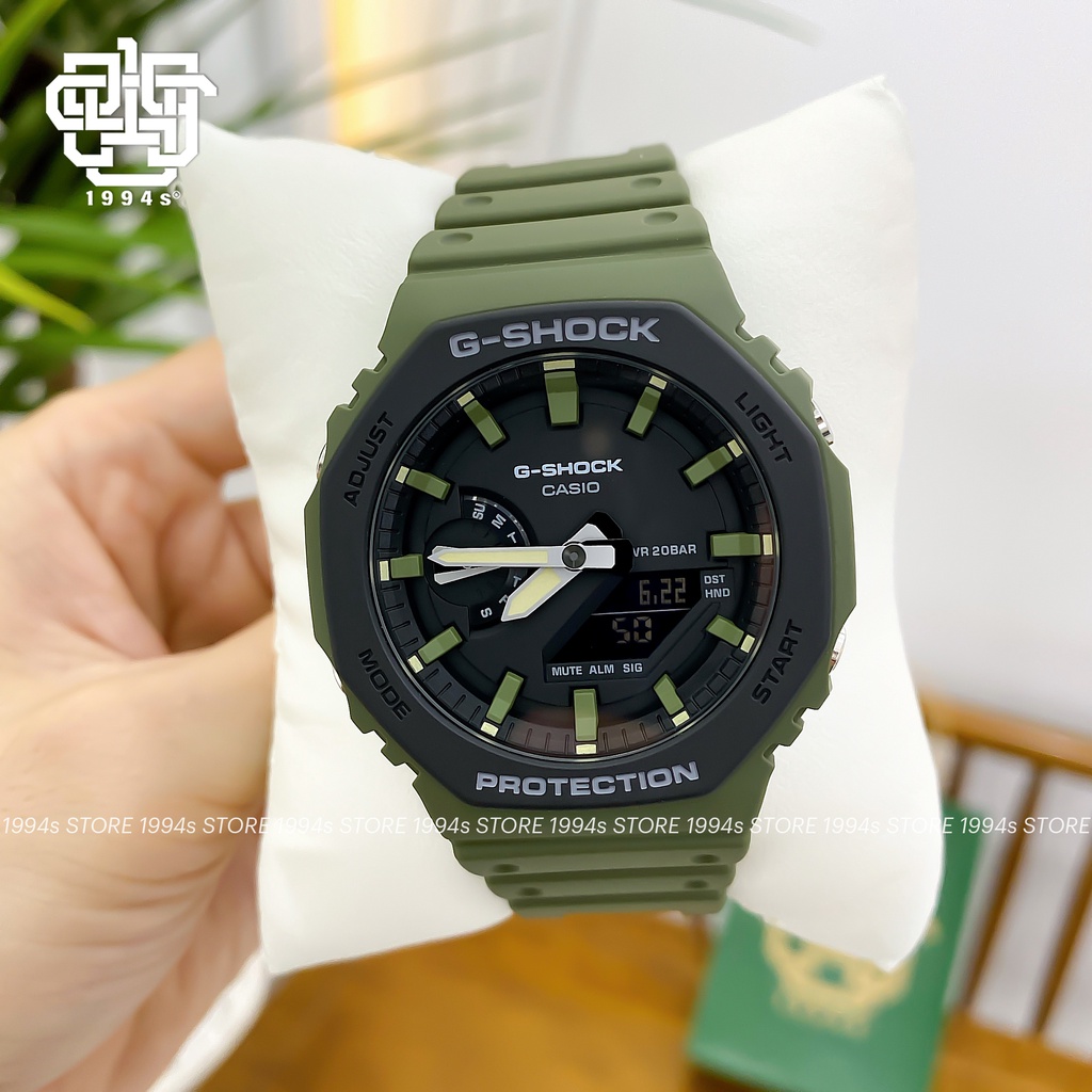 Đồng hồ nam Casio G-Shock GA-2110SU-3A chống va đập, chống nước 200m, hàng chính hãng